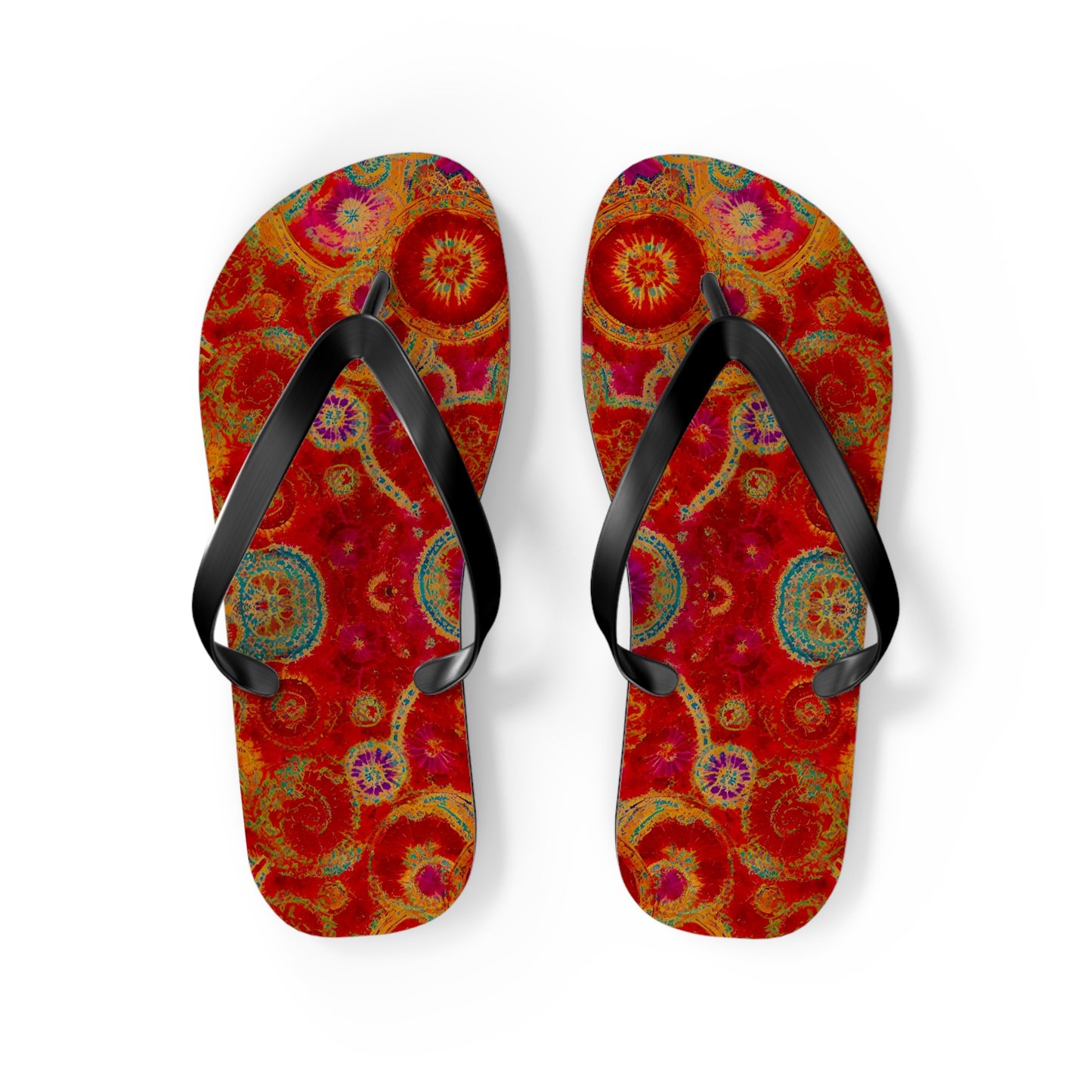 Antique Wallpaper Flip Flops