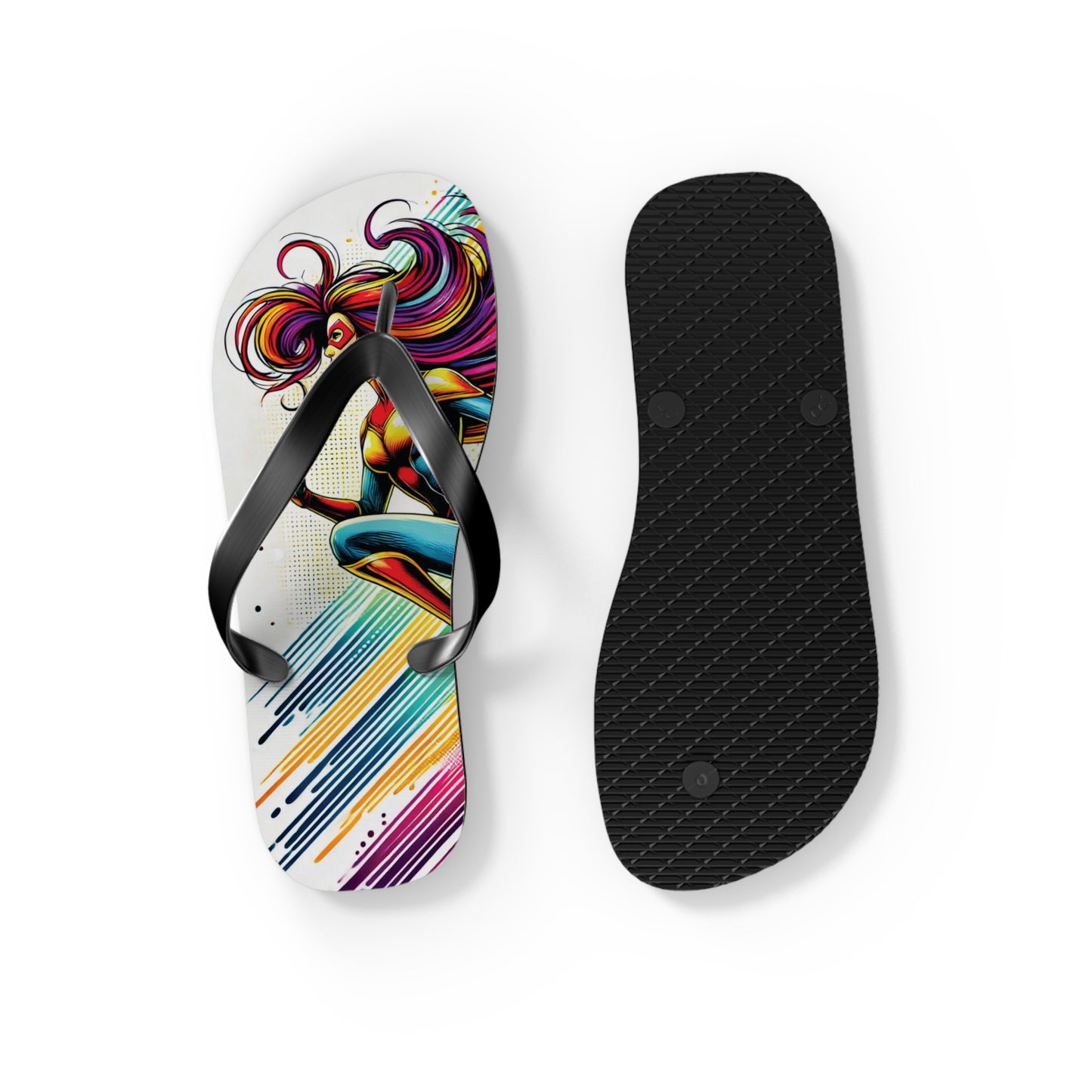 Limited Prism Strike Flip Flops