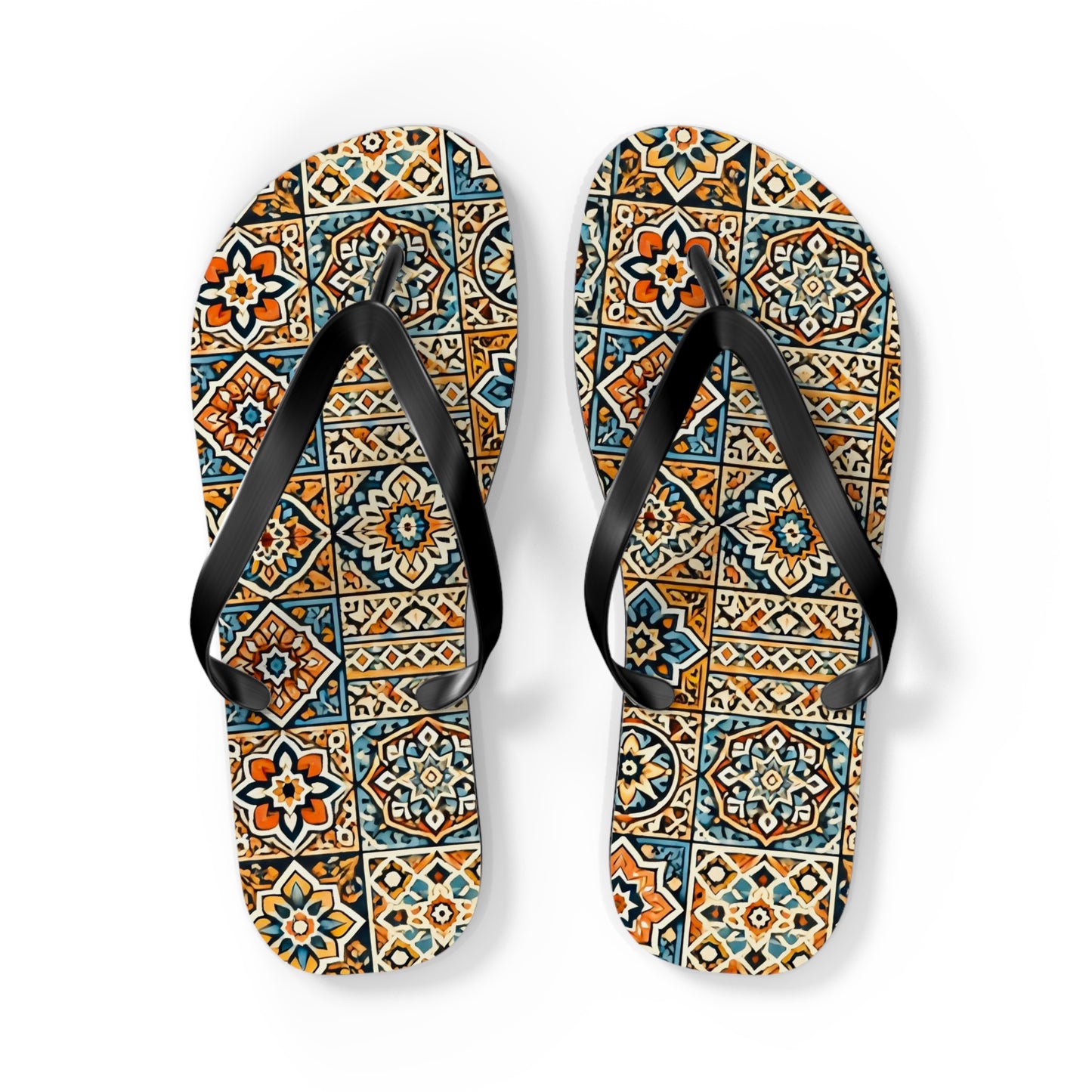 Moroccan Vacation Pants Flip Flops