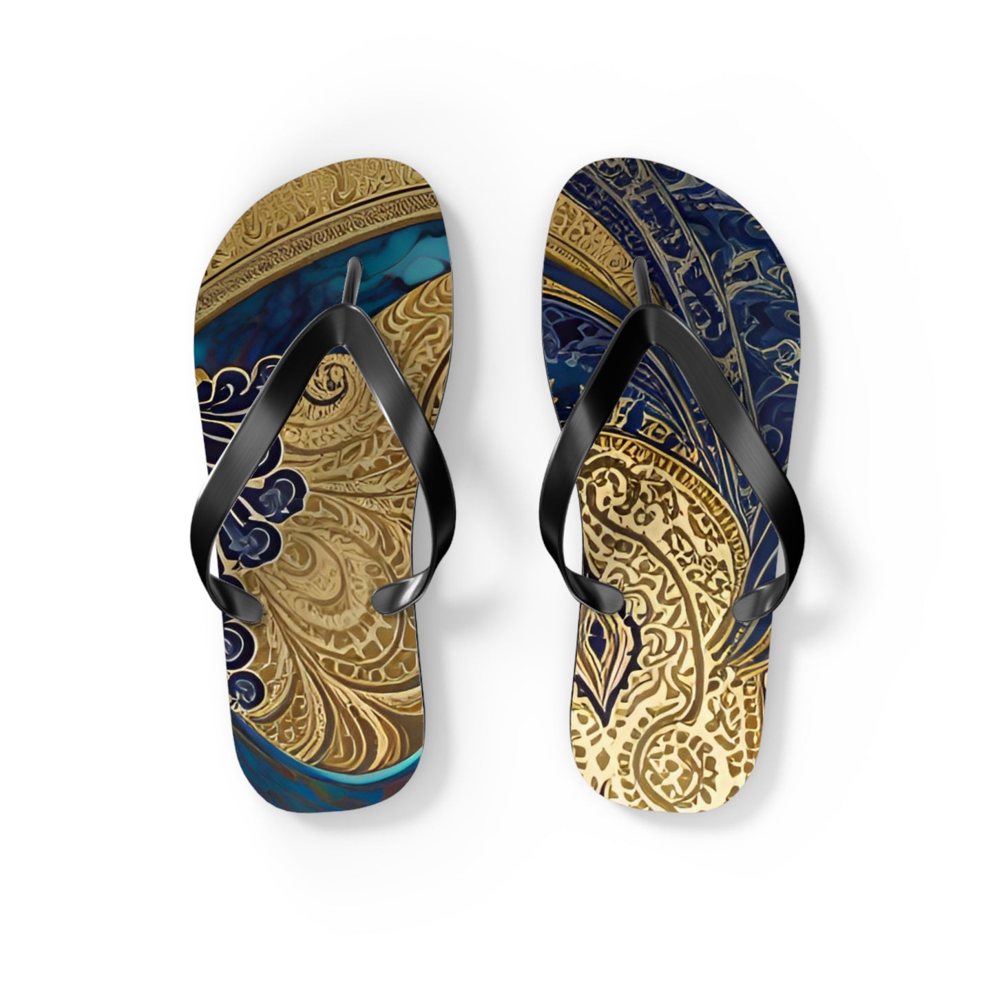 Canvas Design Flip Flops