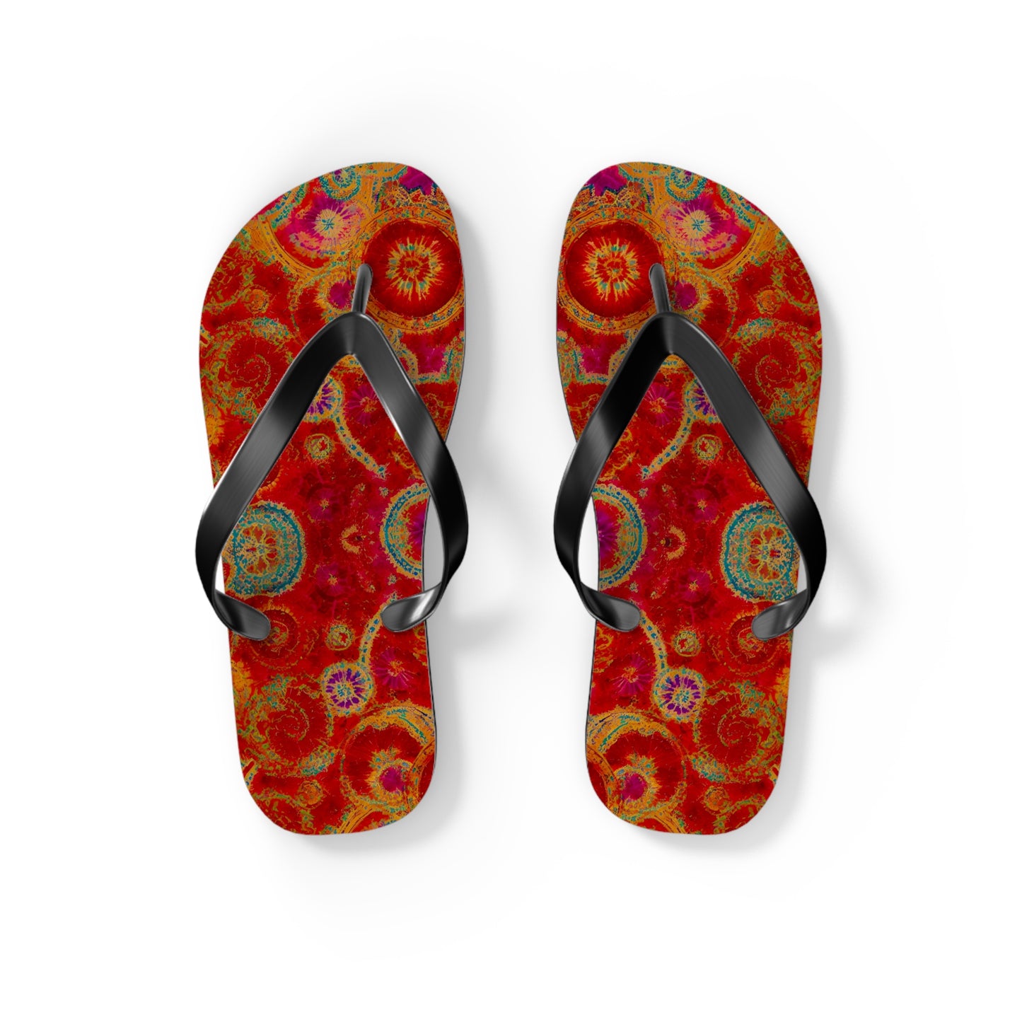 Antique Wallpaper Flip Flops