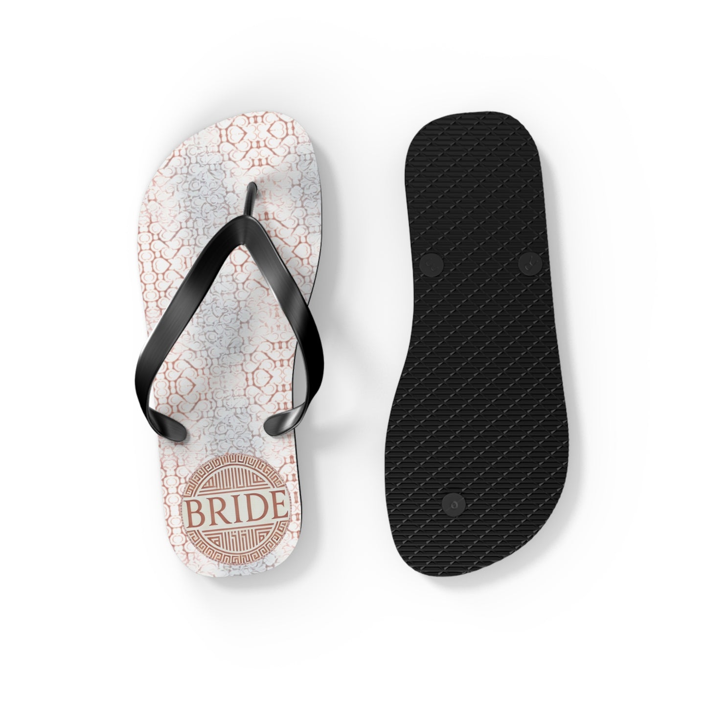 Honeymoon Bride Flip Flops