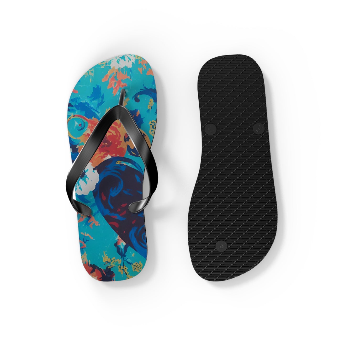 Heart in Bloom Flip Flops