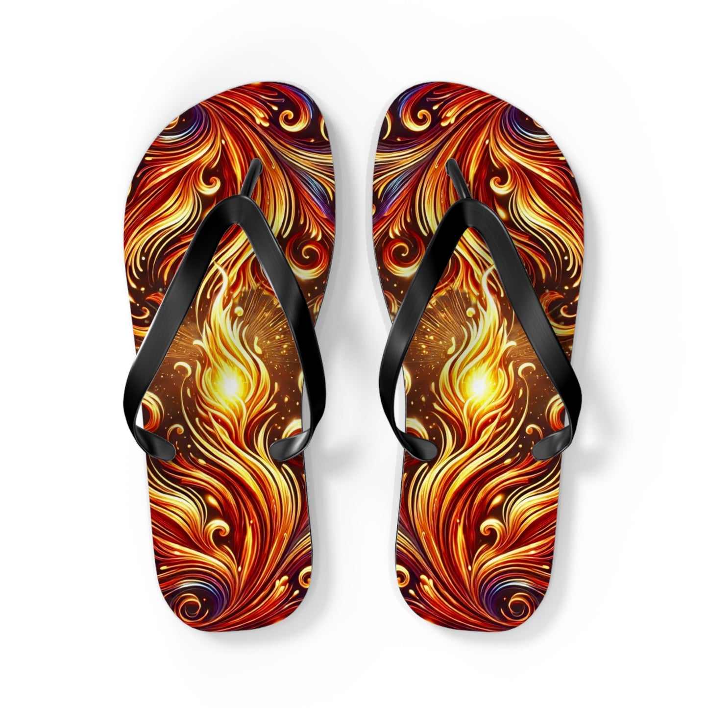 Burning Bush Flip Flops