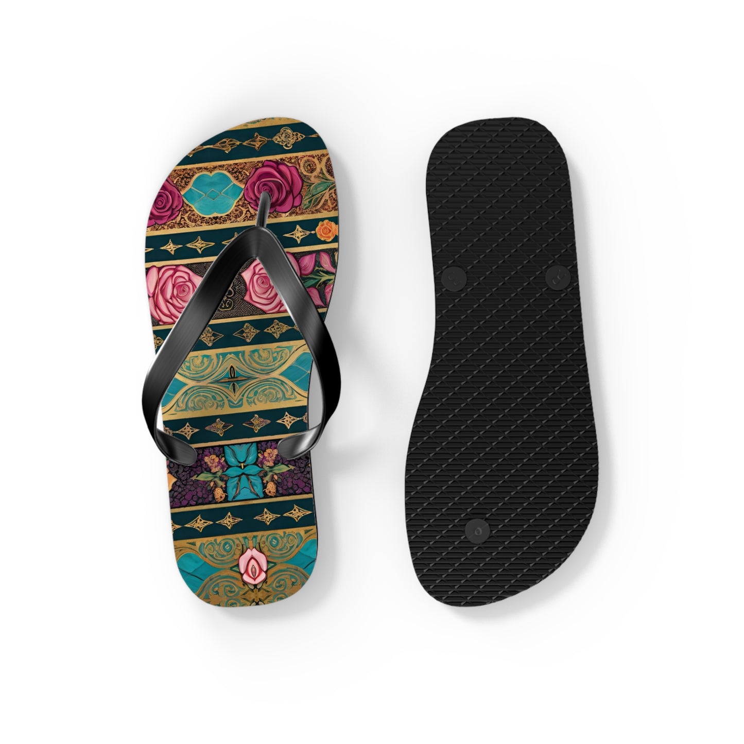 Secret Garden Flip Flops