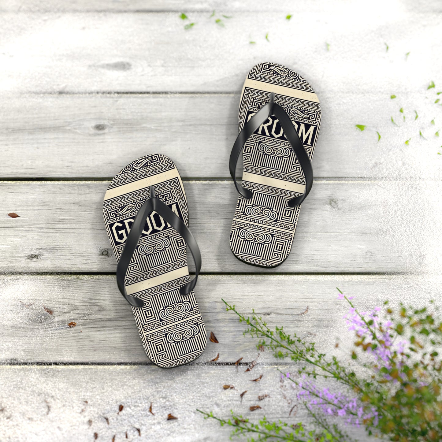 Groom Flip Flops