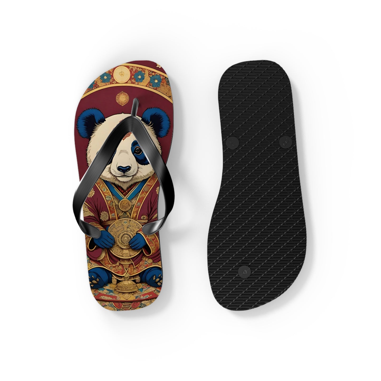 Panda Kingdom Flip Flops