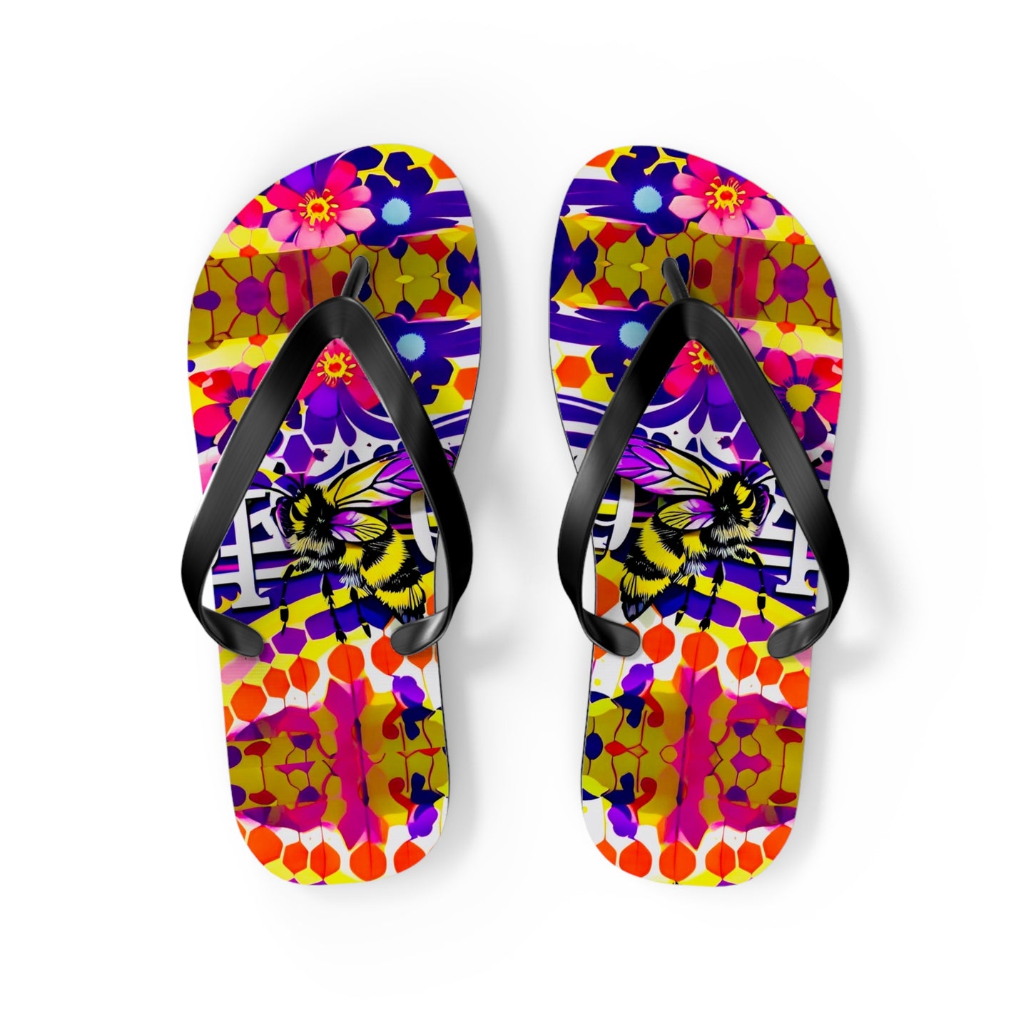 Queen Bee Flip Flops