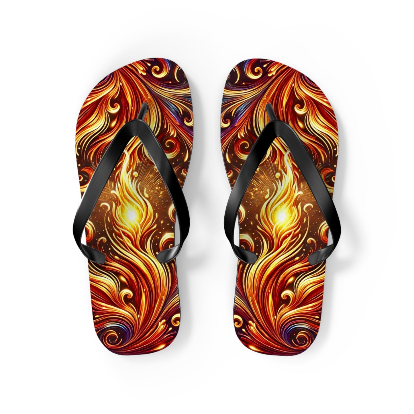 Burning Bush Flip Flops