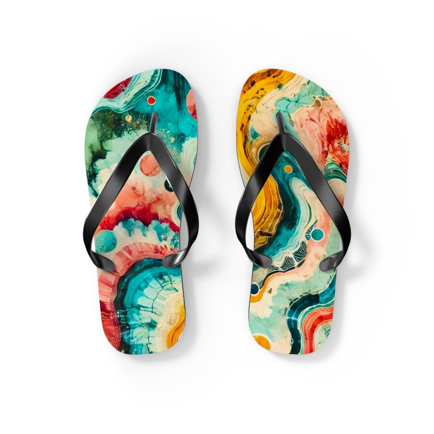 Tie-Dye Summit Flip Flops