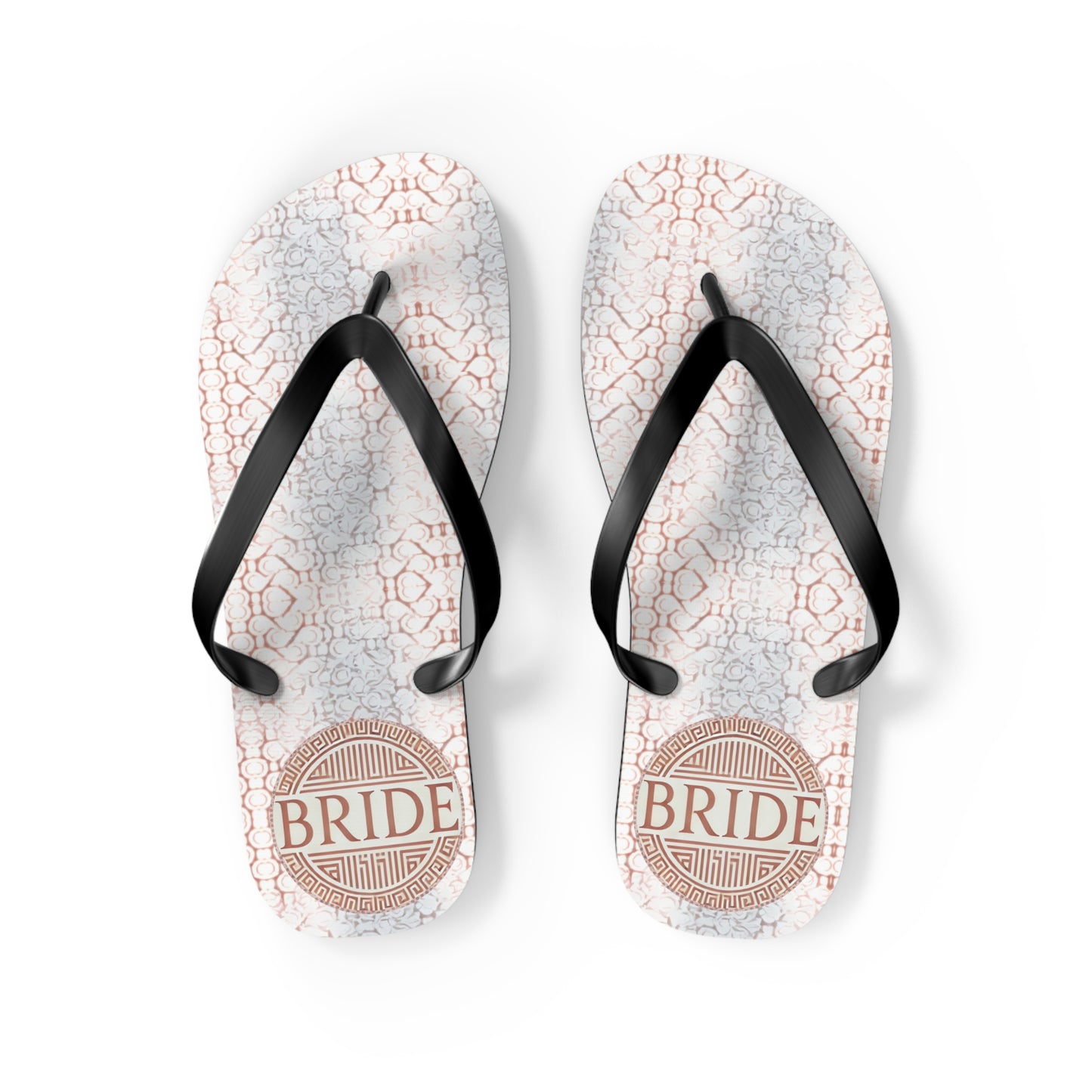 Honeymoon Bride Flip Flops