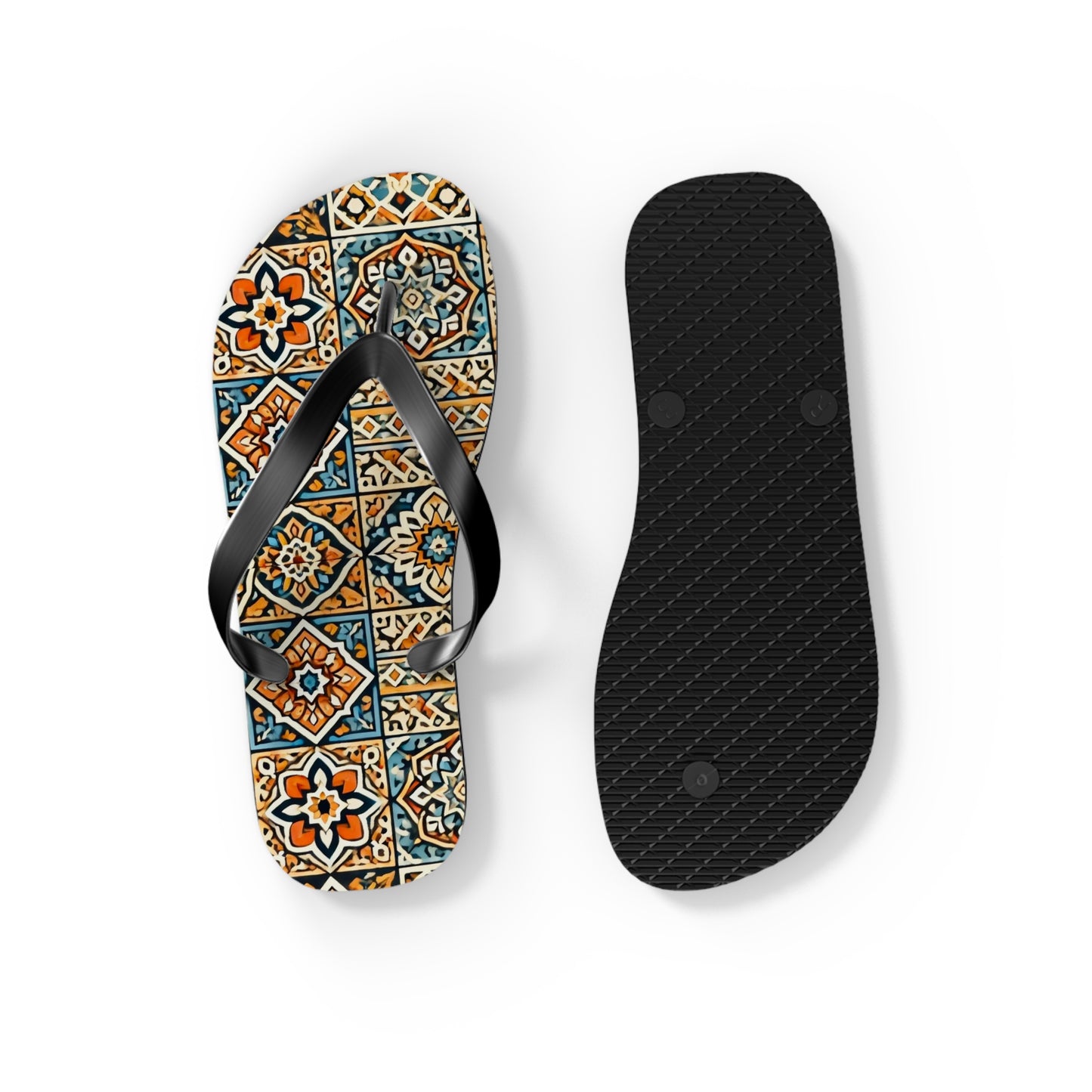 Moroccan Vacation Pants Flip Flops