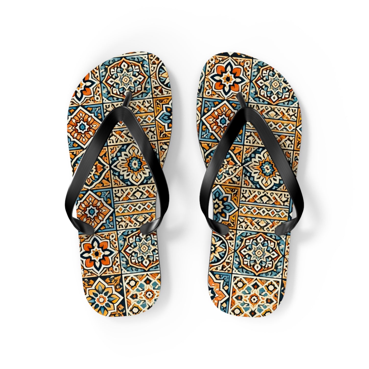 Moroccan Vacation Pants Flip Flops