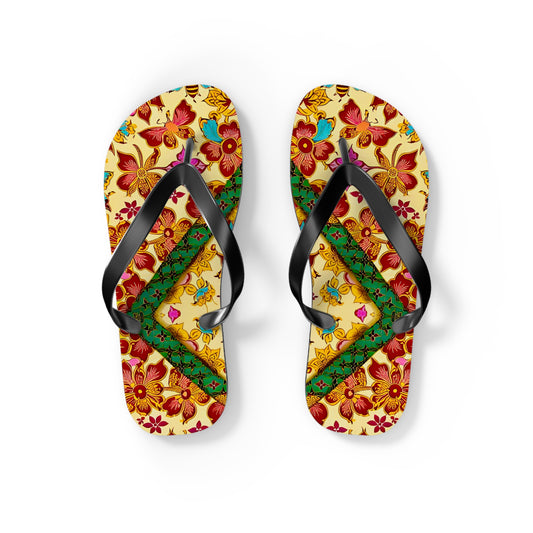 Butterfly Haven  Flip Flops