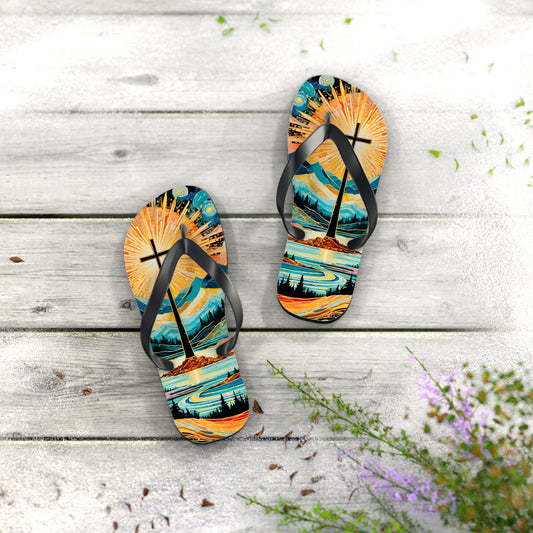 Healing Waters Flip Flops