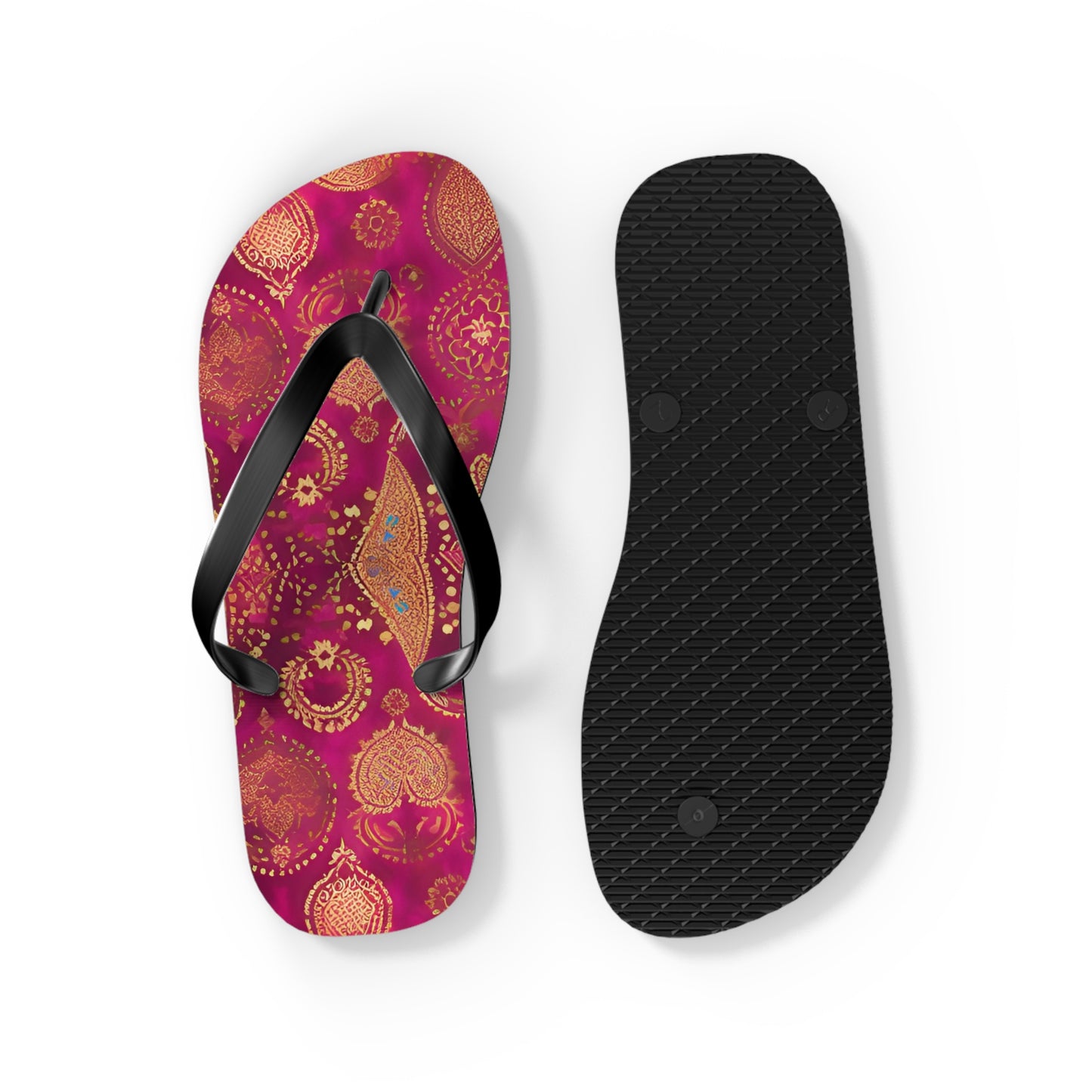 Jeweled Out Flip Flops