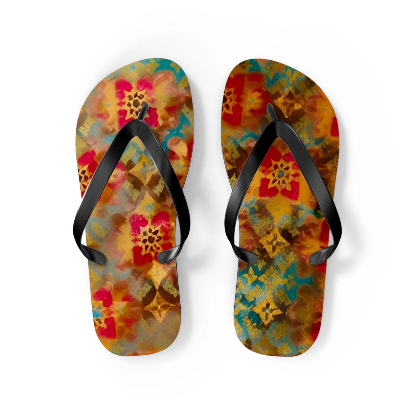 Kaleidoscope Flip Flops