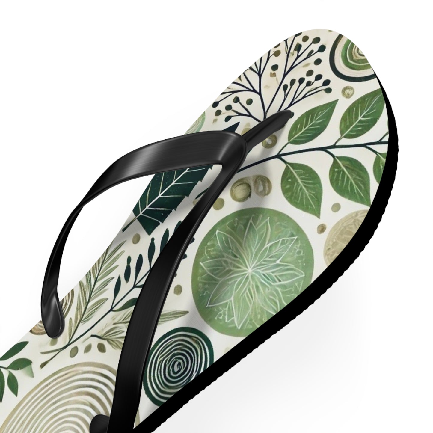 Nature Color Flip Flops