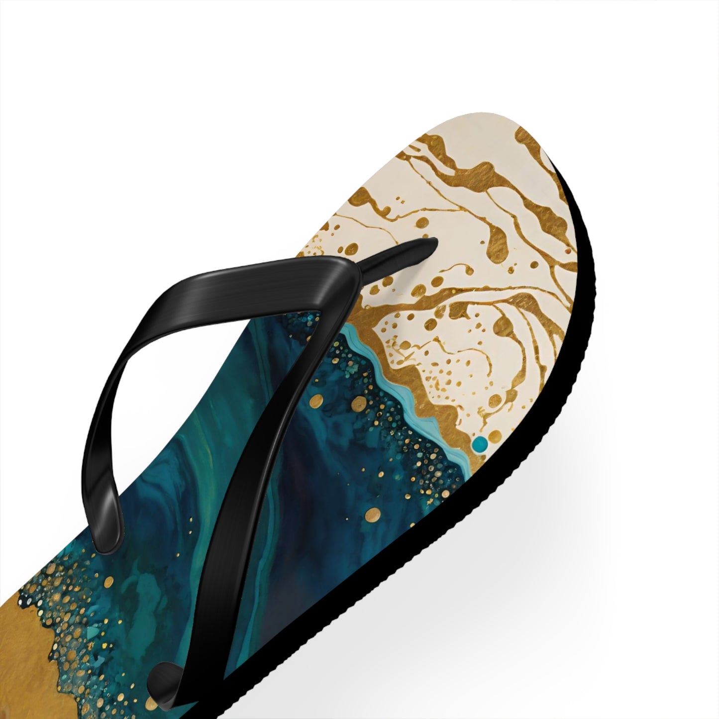 Ocean Floor Flip Flops