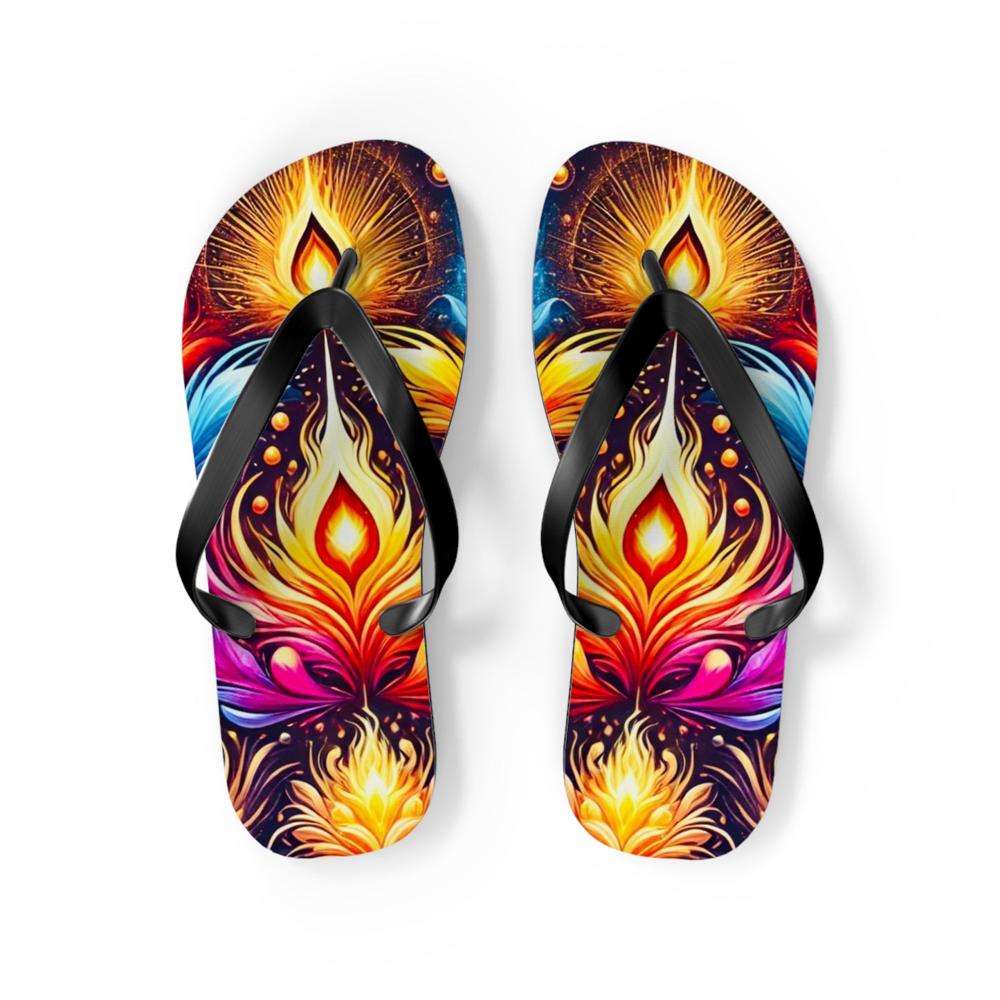 Eternal Flame Flip Flops