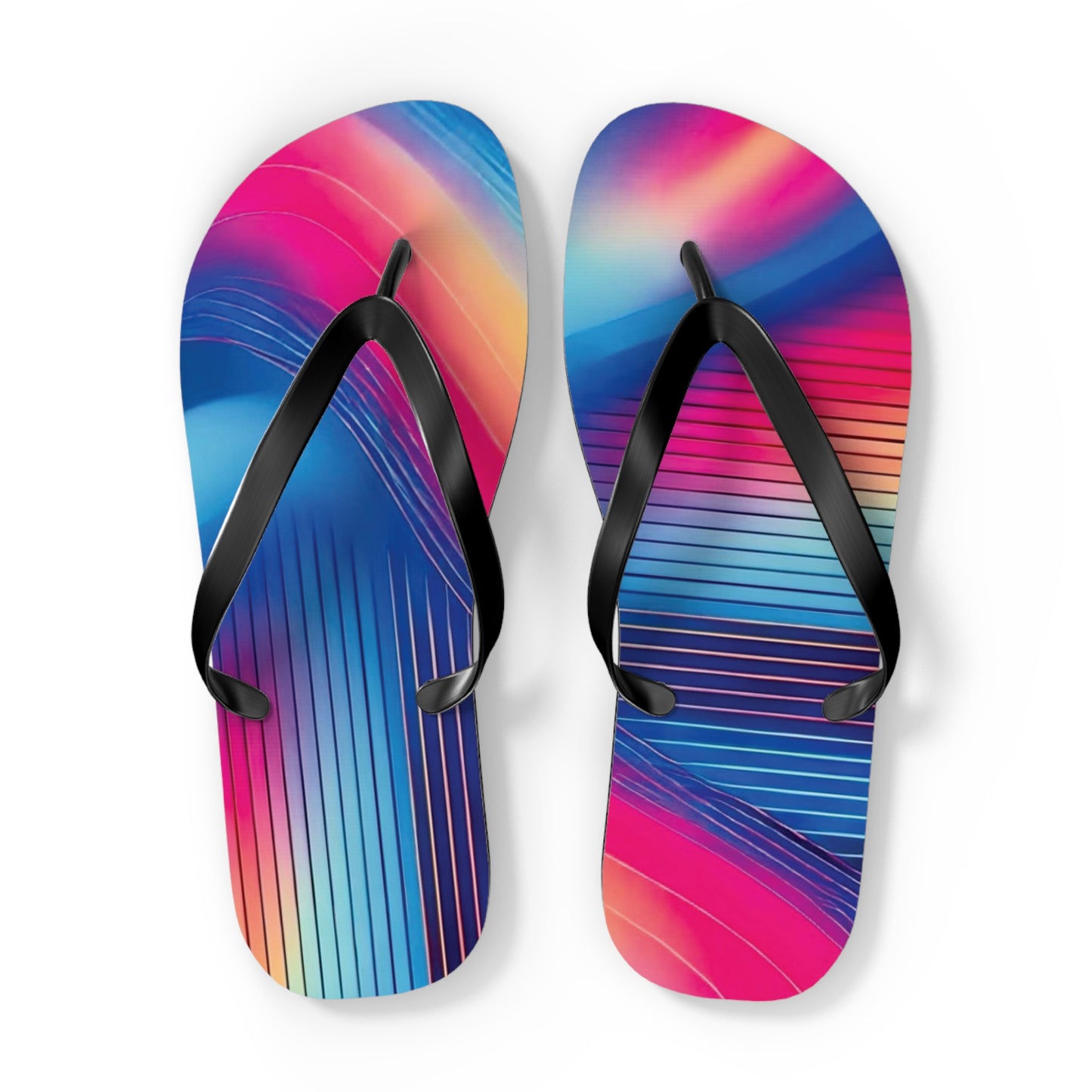 Gradient Vibe Flip Flops