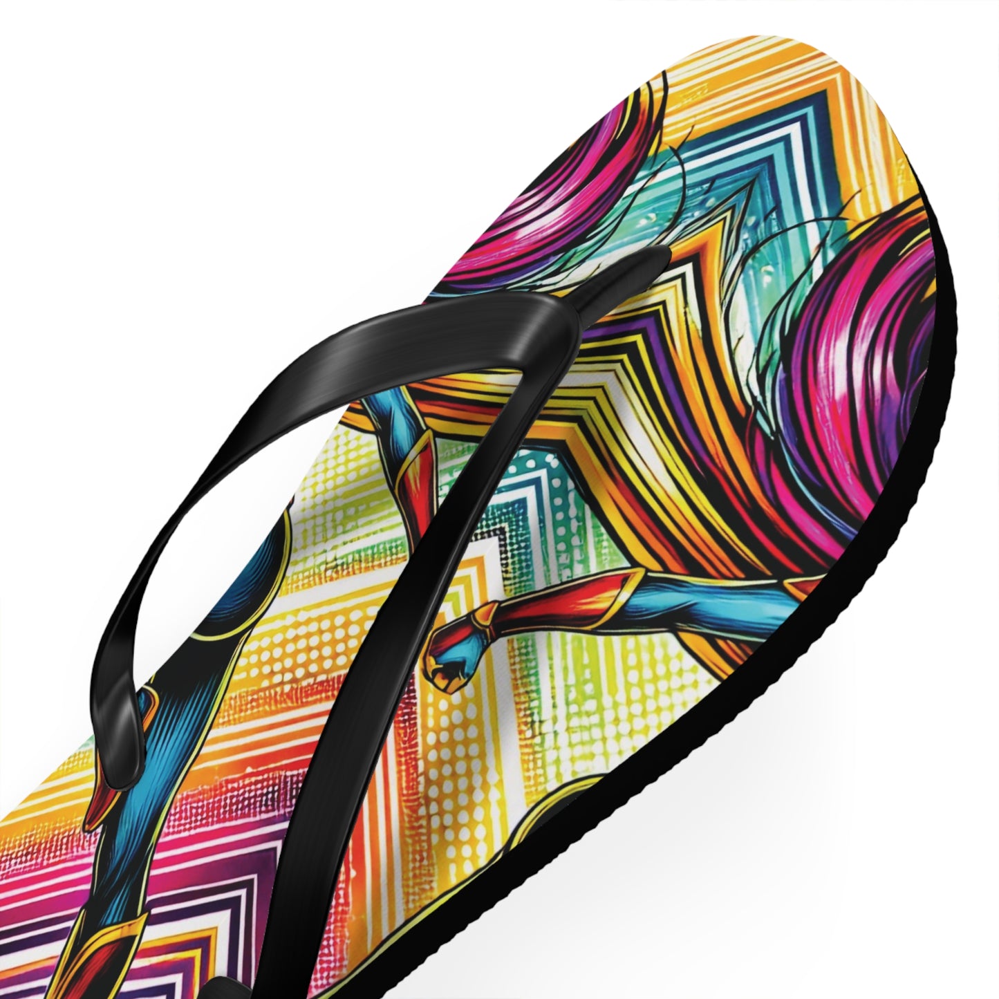 Limited Prism Strike Flip Flops