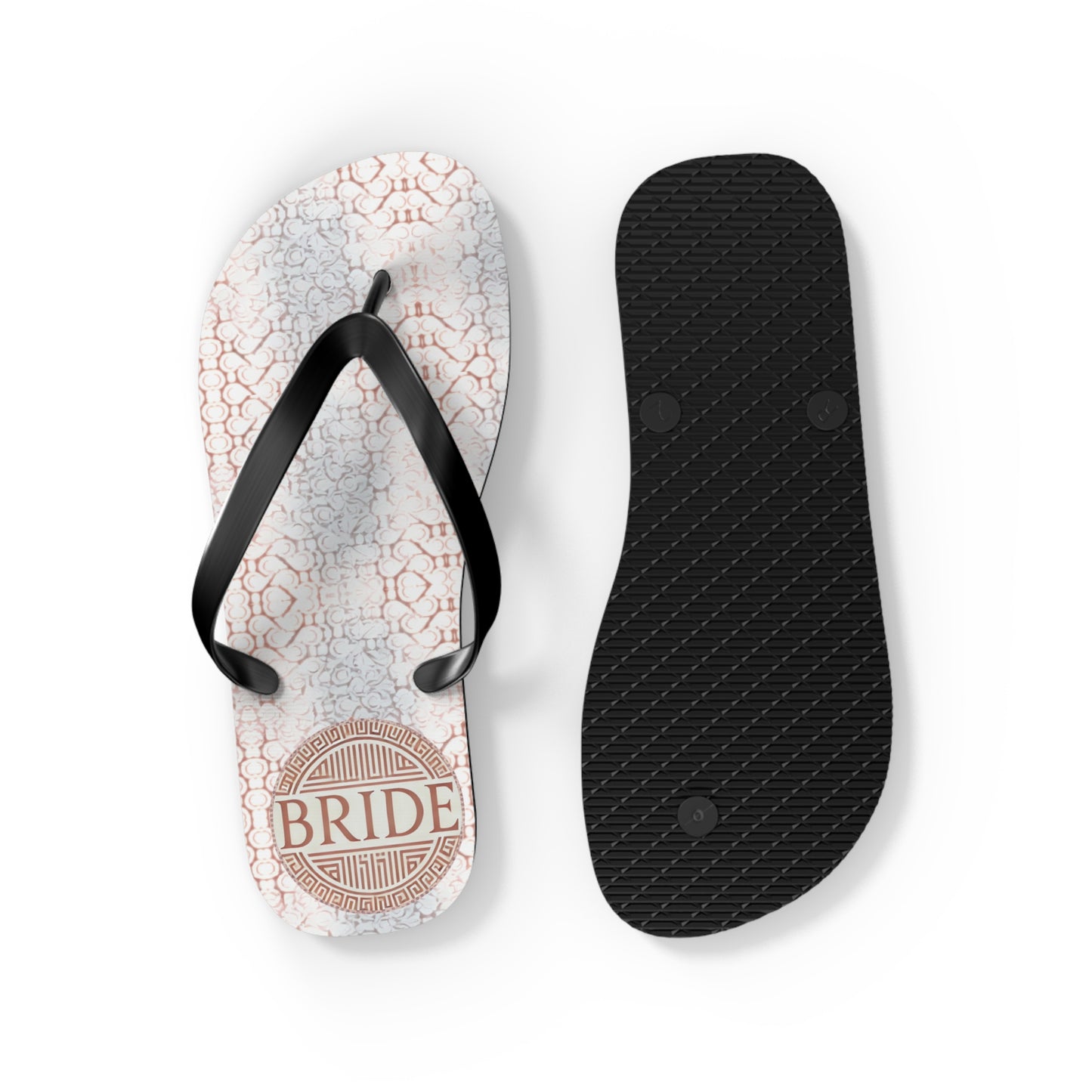 Honeymoon Bride Flip Flops