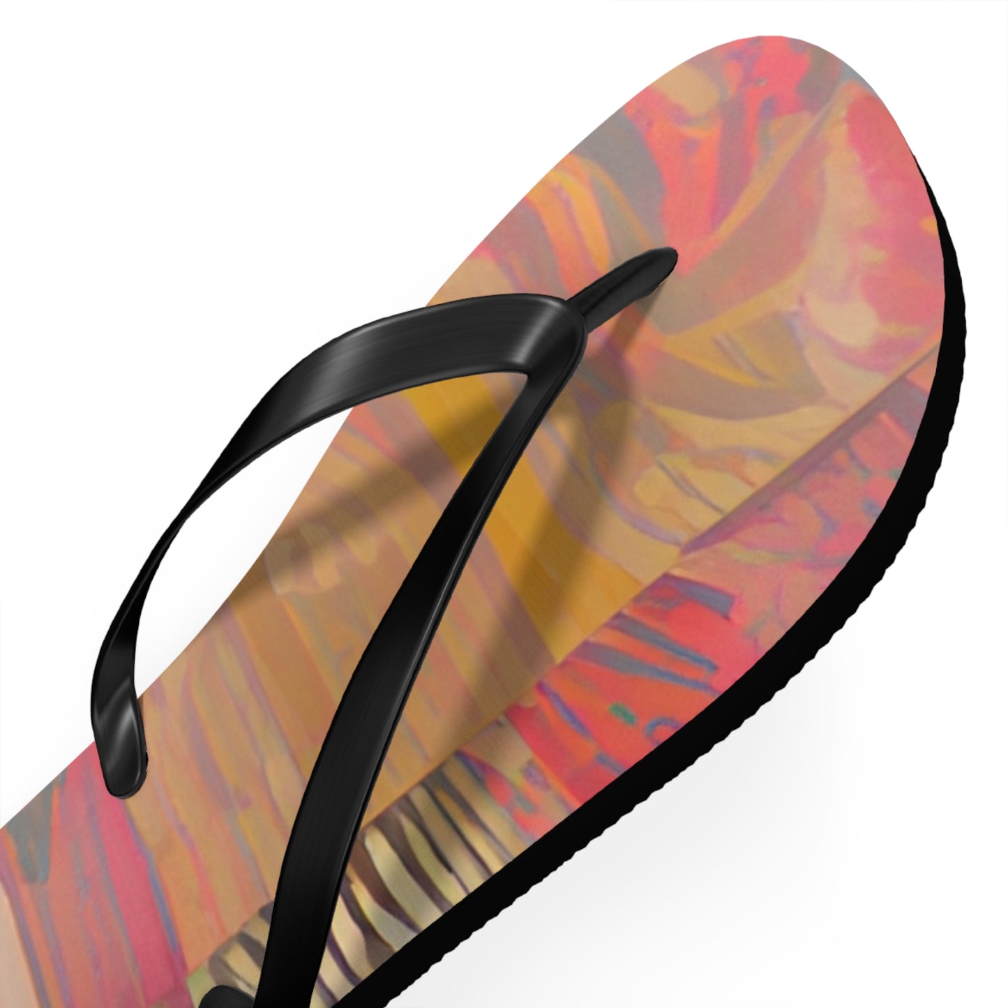 Tiger Fall Flip Flops