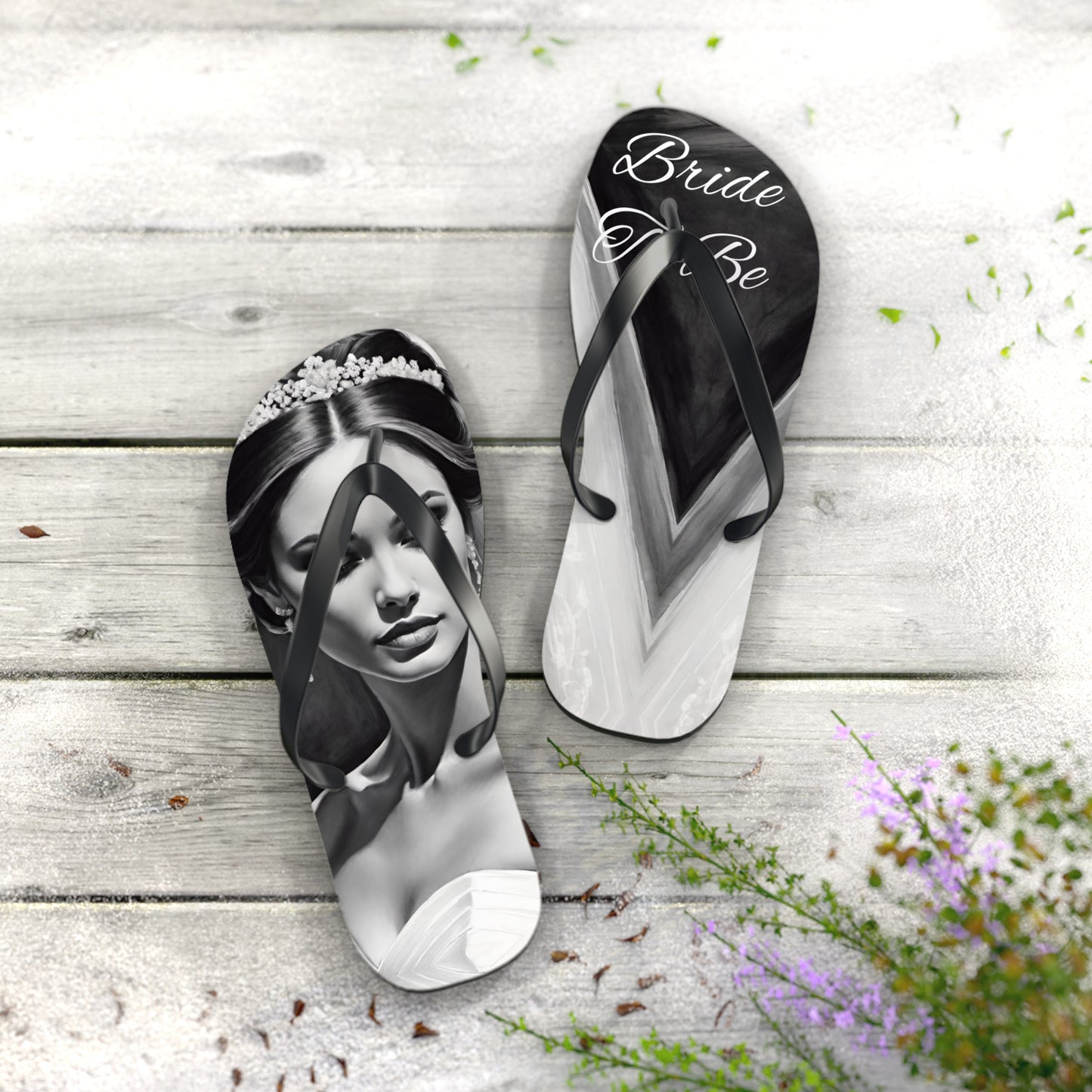 Bride To Be Flip Flops