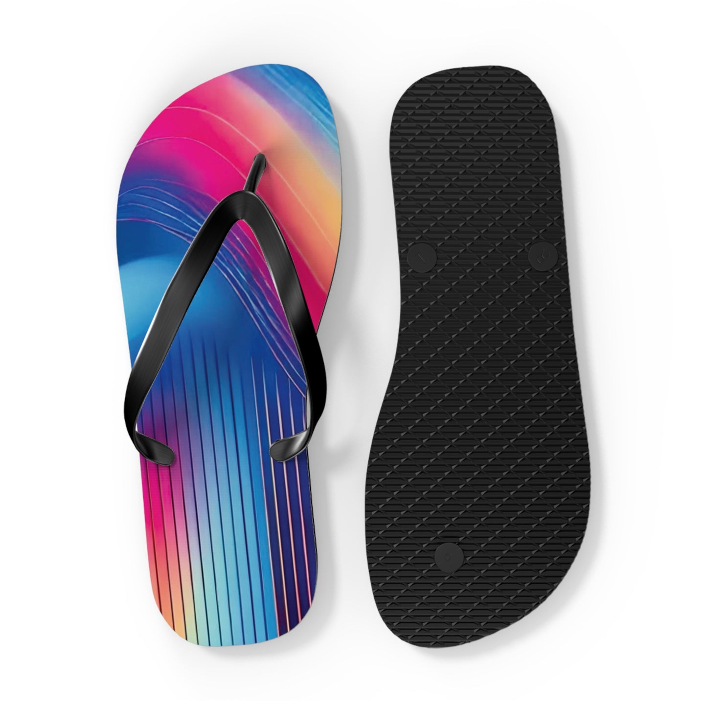 Gradient Vibe Flip Flops