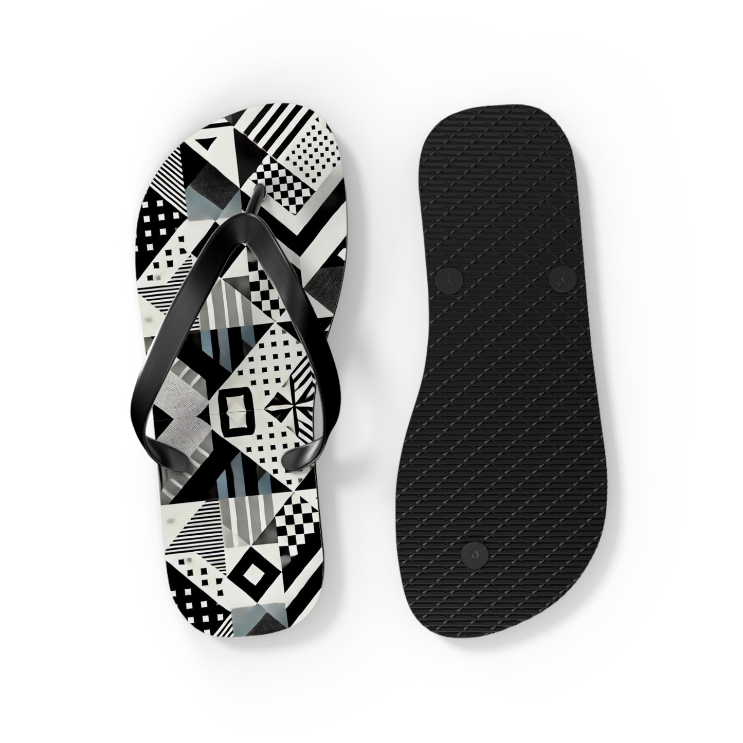 Monochrome Flip Flops