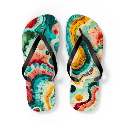 Tie-Dye Summit Flip Flops