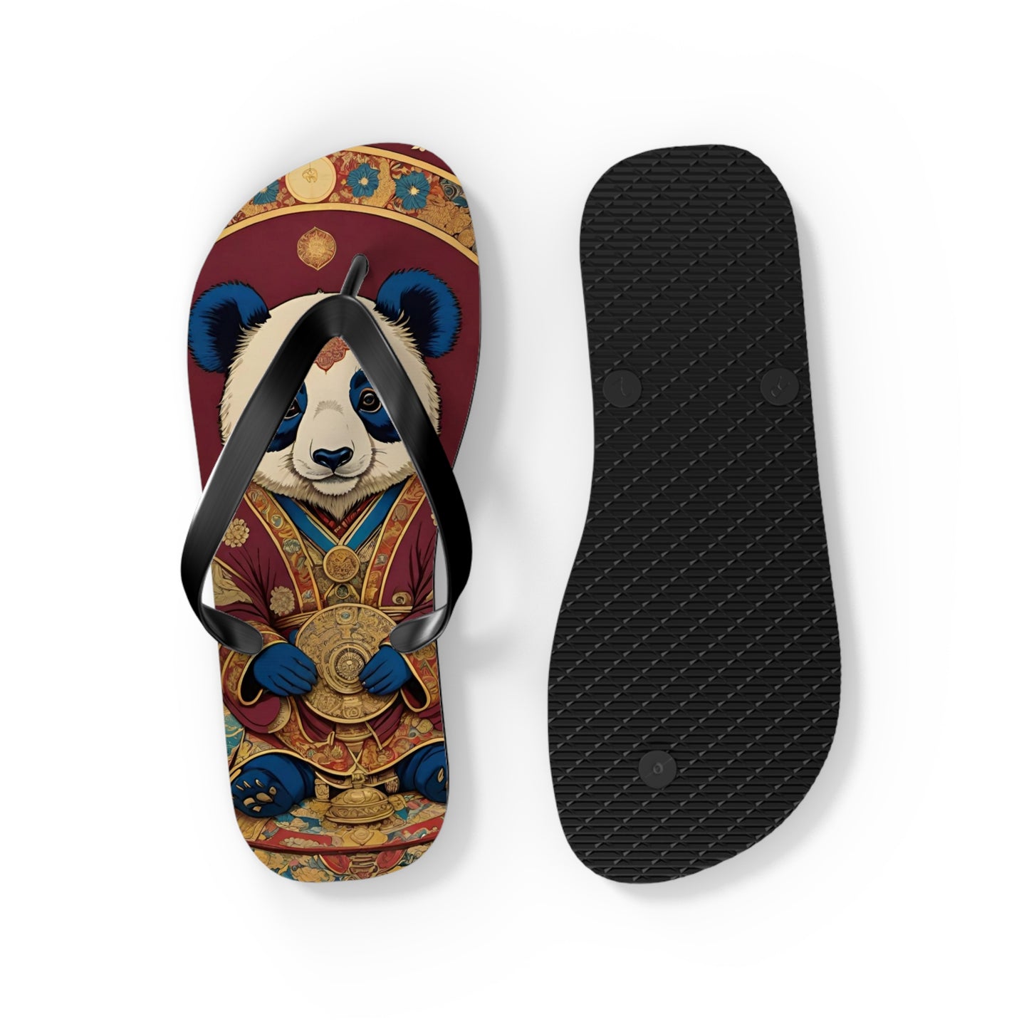 Panda Kingdom Flip Flops