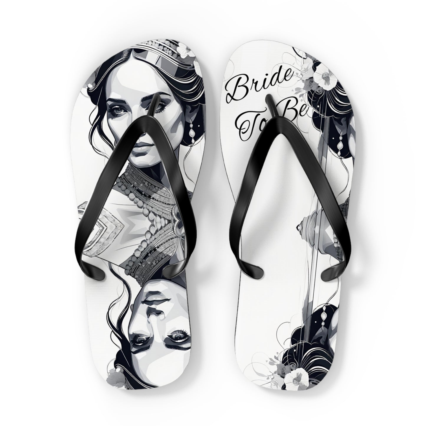 Bride To Be Flip Flops