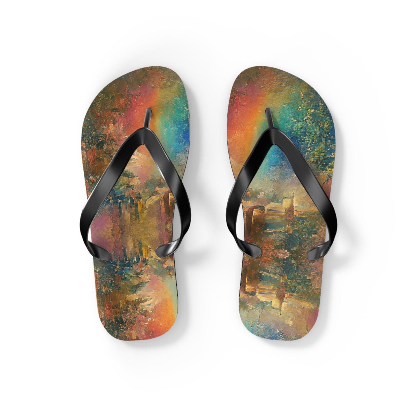 Moonbow Flip Flops