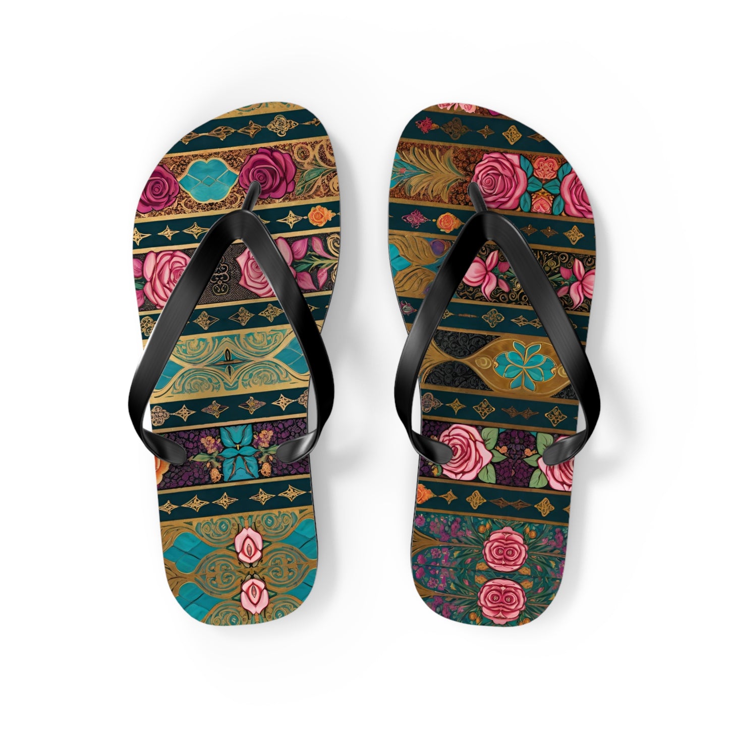 Secret Garden Flip Flops