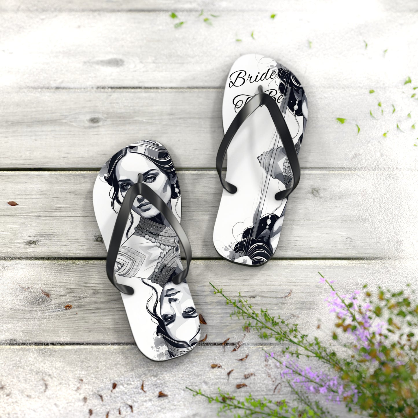 Bride To Be Flip Flops