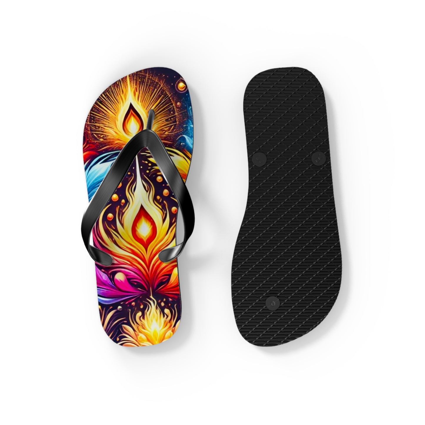 Eternal Flame Flip Flops