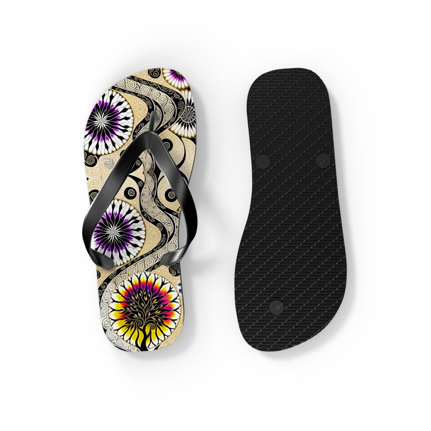 Blazing Path Flip Flops