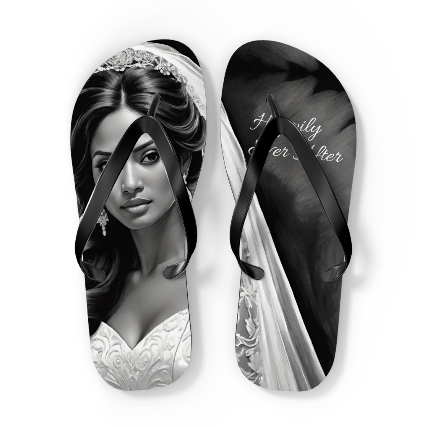 Happily Ever After Flip Flops