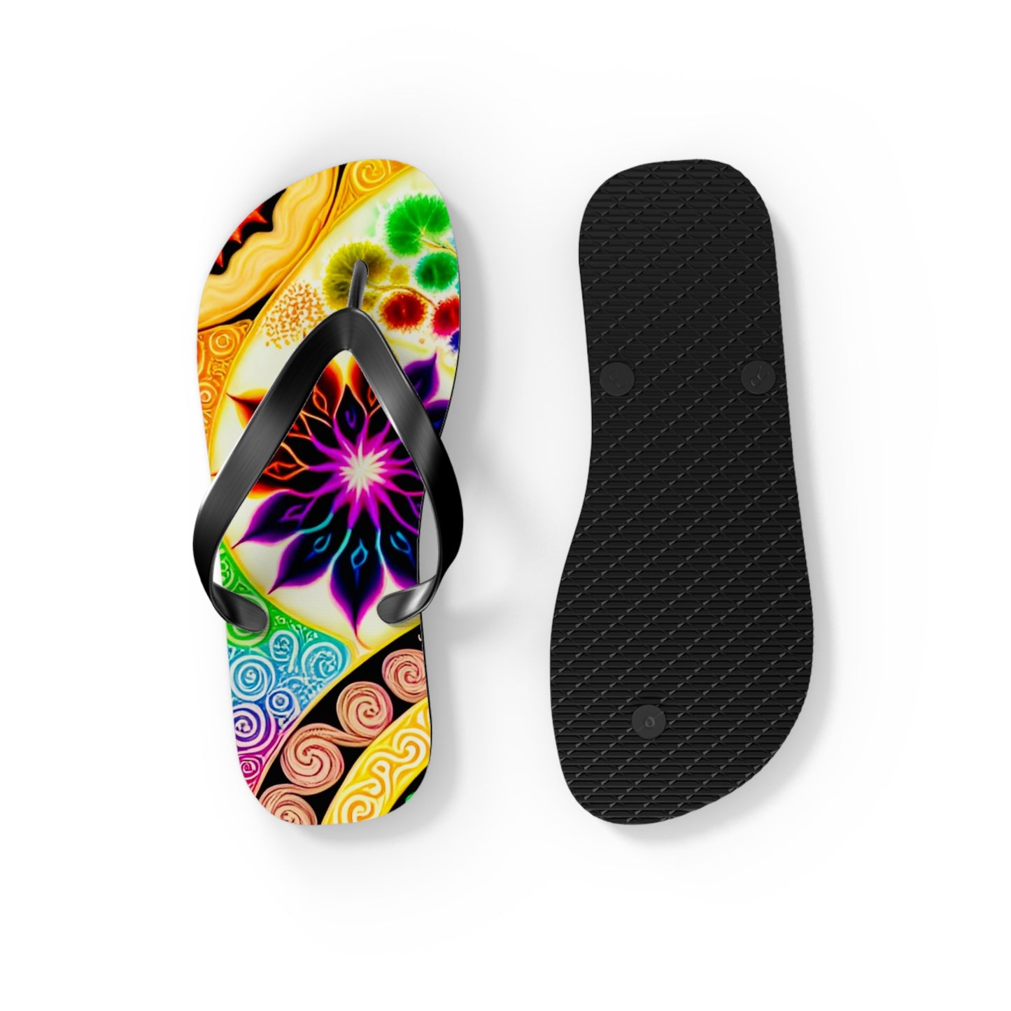 Shades of Stars Flip Flops