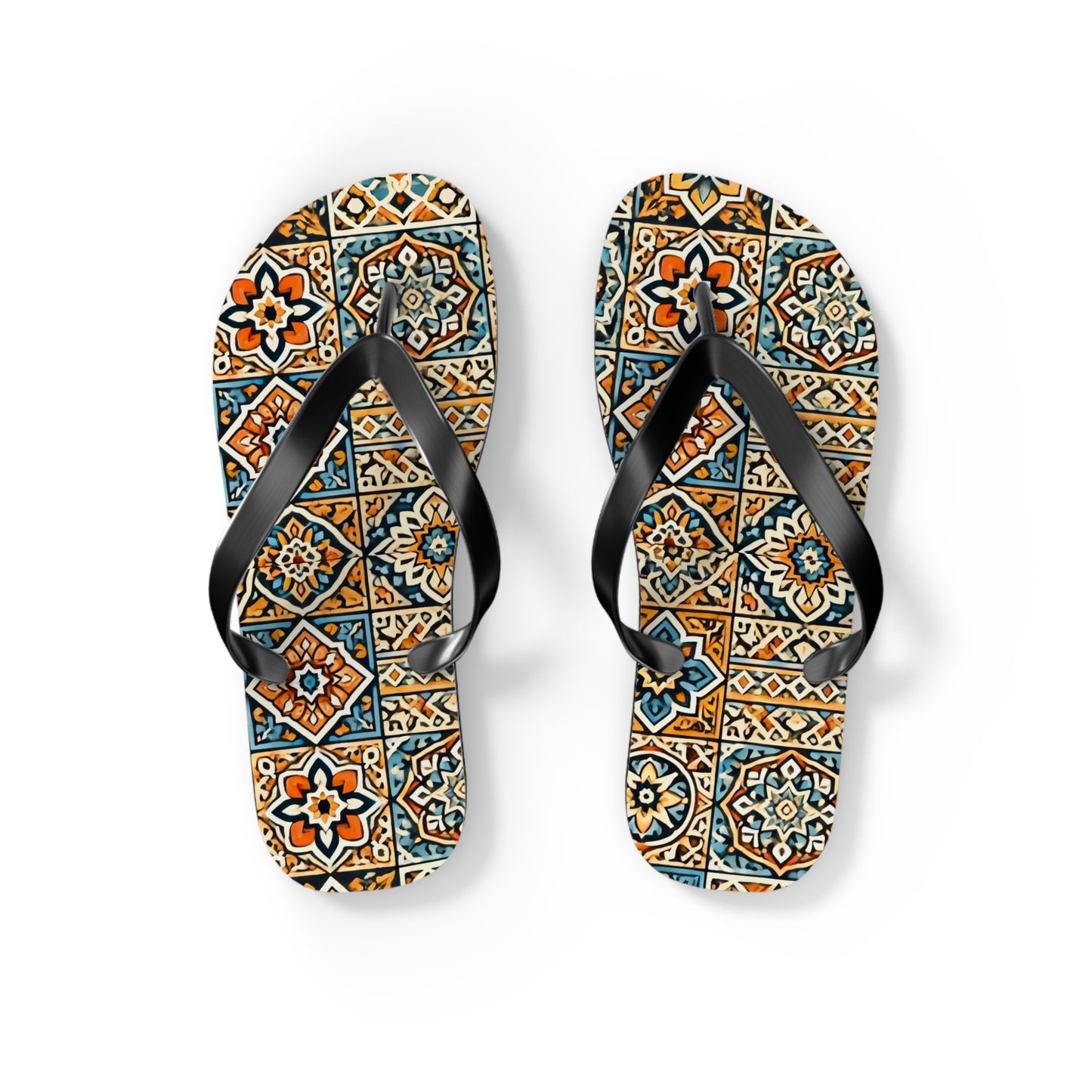 Moroccan Vacation Pants Flip Flops