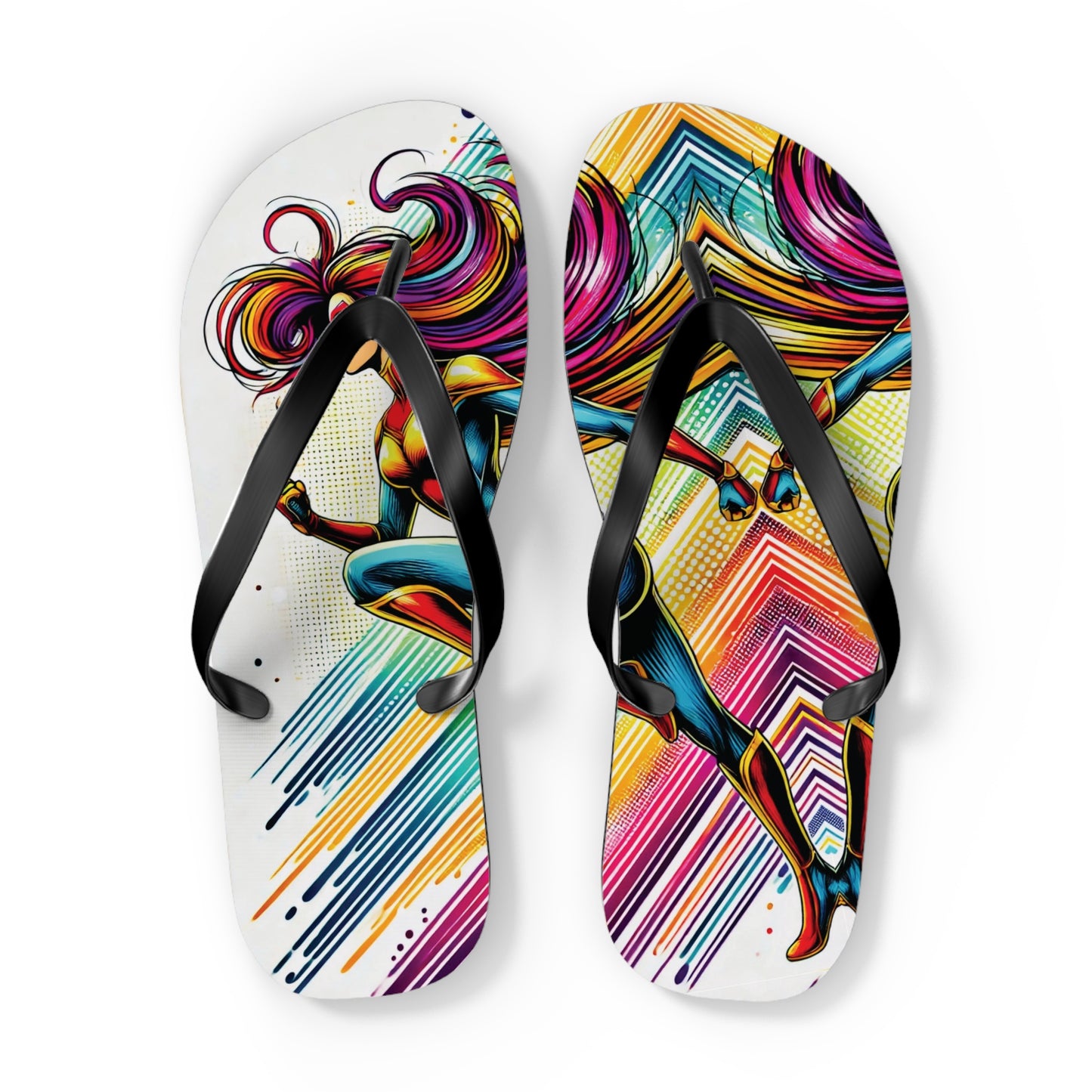 Limited Prism Strike Flip Flops