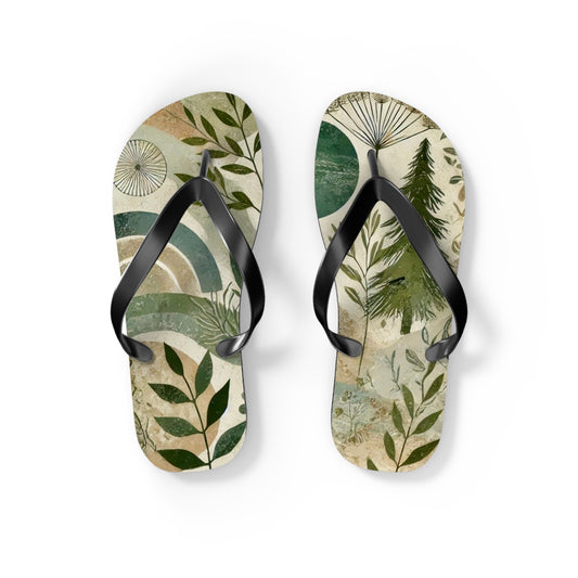 Forest Haze Flip Flops