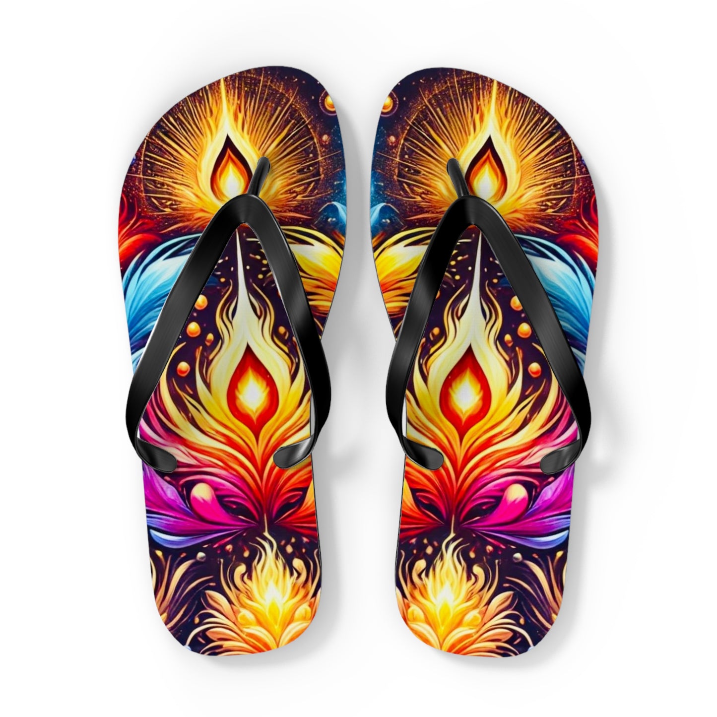 Eternal Flame Flip Flops