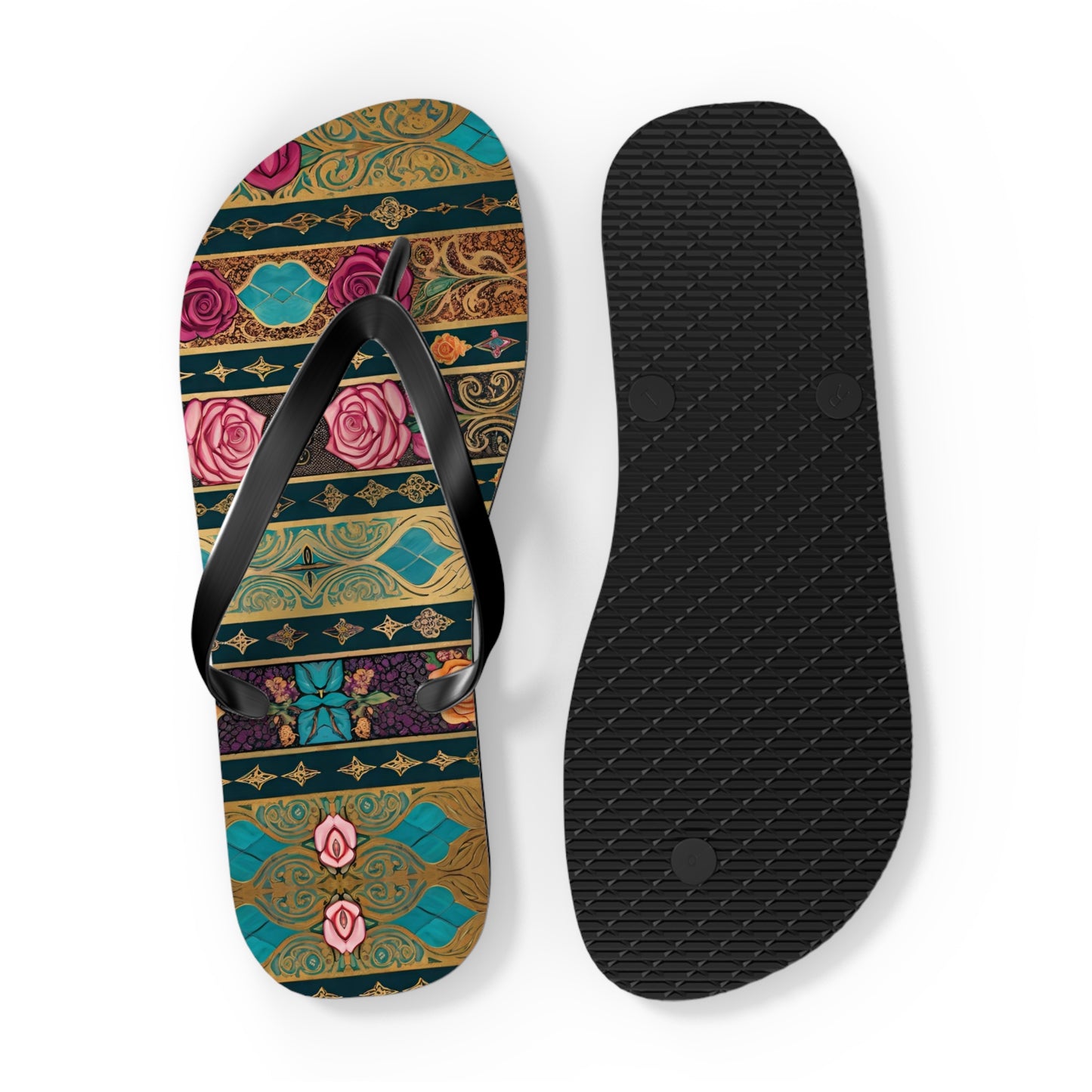 Secret Garden Flip Flops