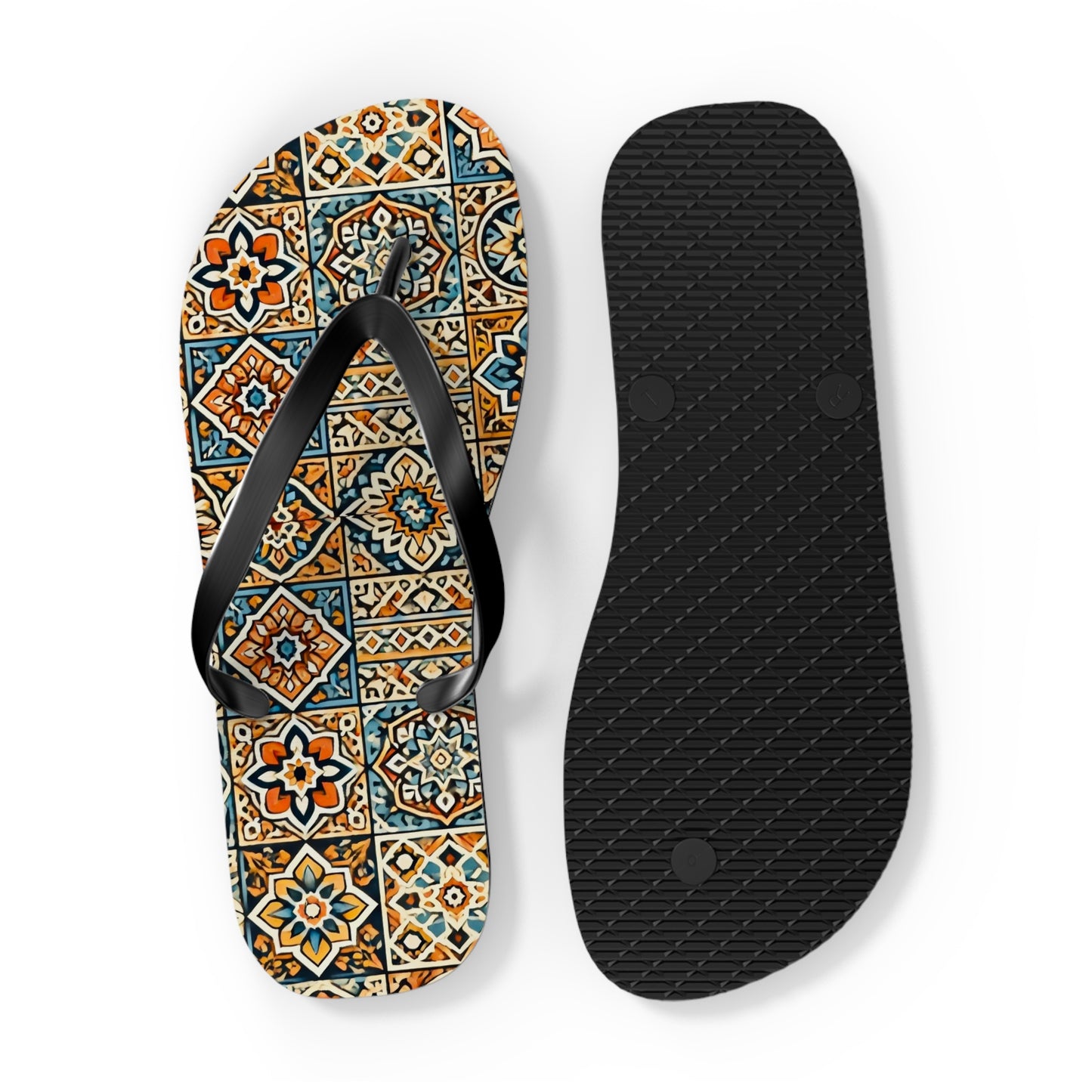 Moroccan Vacation Pants Flip Flops