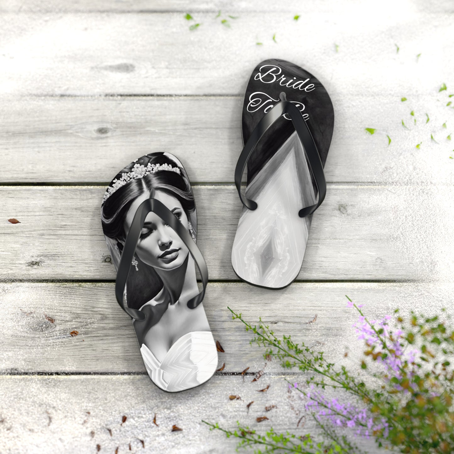 Bride To Be Flip Flops