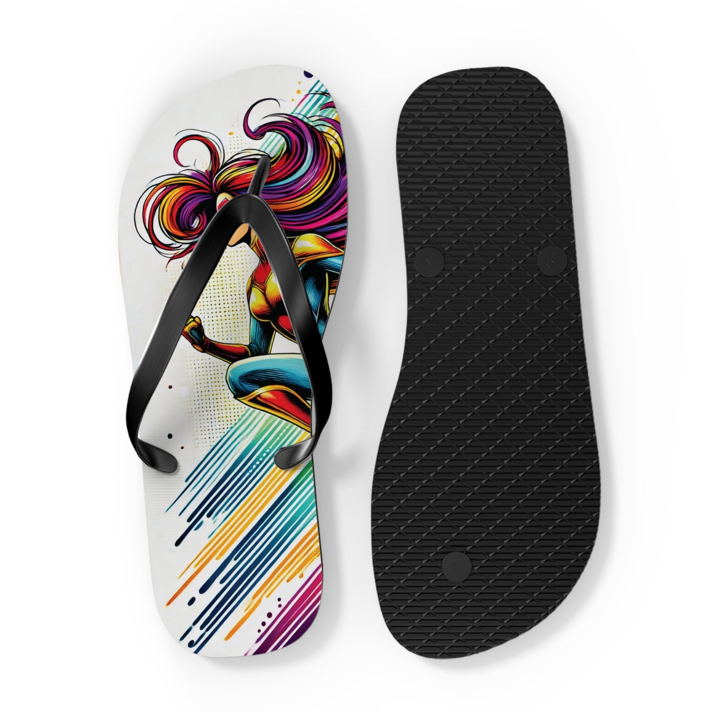 Limited Prism Strike Flip Flops