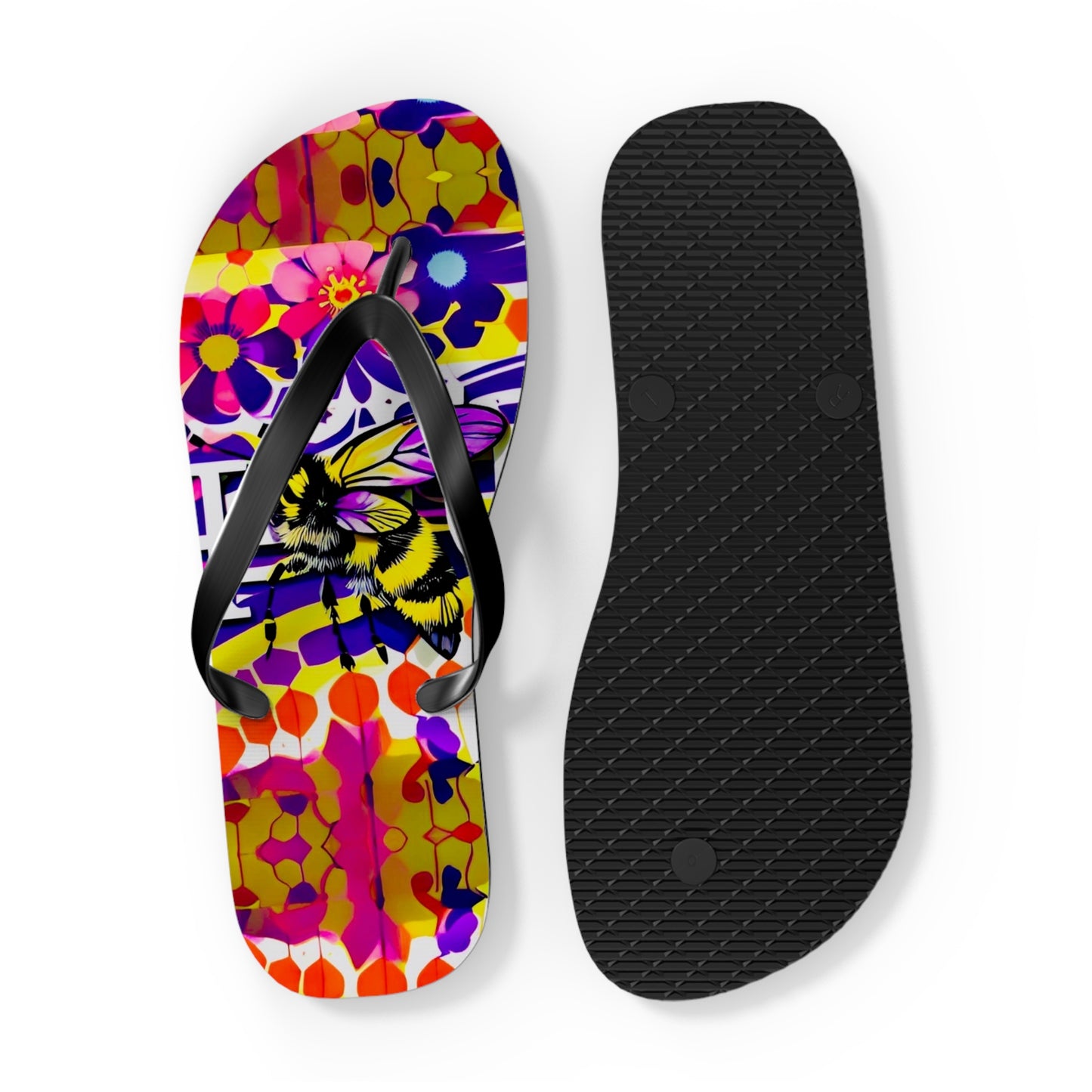 Queen Bee Flip Flops